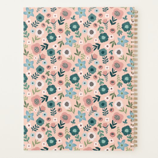 mit Monogramm, Name Planer (Rückseite)