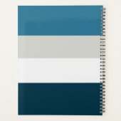 mit Monogramm, Name Planer (Rückseite)