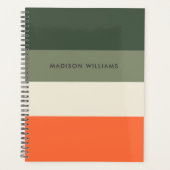 mit Monogramm, Name Planer (Vorderseite)