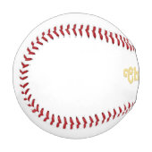 Mit Monogramm Name Player Team Coach Club Vater Baseball (Vorderseite Links)