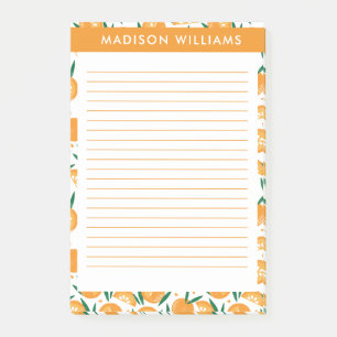 mit Monogramm, Name Post-it Klebezettel