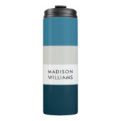 mit Monogramm, Name Thermosbecher (Vorderseite)