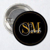 Mit Monogramm Name und elegante Unterschrift