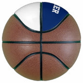 Mit Monogramm Namensnummer für den TeamClub Basketball (Rechts)