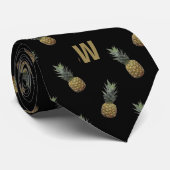Mit Monogramm Niedliche Ananas Krawatte (Gerollt)