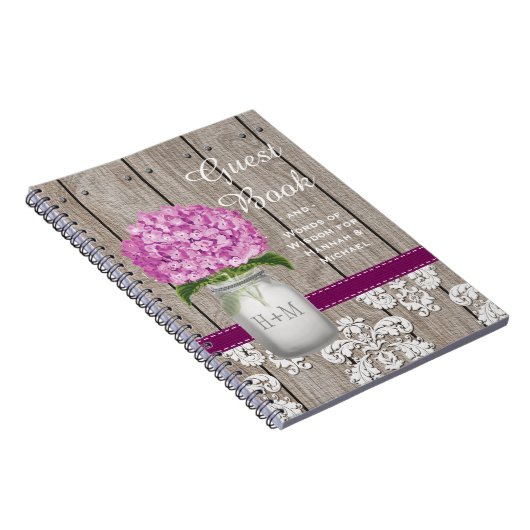 Mit Monogramm Notizblock (Rechte Seite)