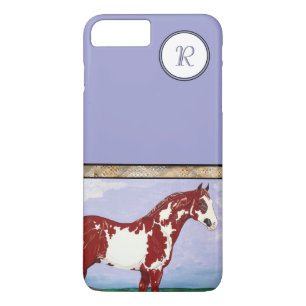 Mit Monogramm Overo Paint Horse Case-Mate iPhone Hülle