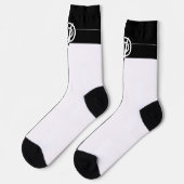MIT MONOGRAMM P SOCKEN (Linkes Detail)