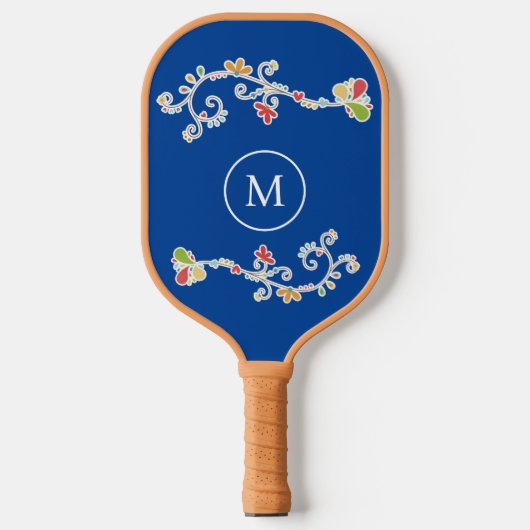 Mit Monogramm Paddel aus Paddel Pickleball Schläger (Vorderseite)
