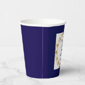 Mit Monogramm Papierbecher (Rechts)