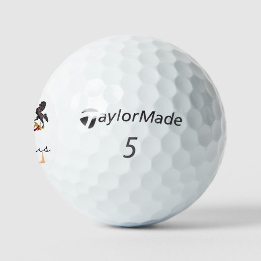 Mit Monogramm Pennsylvania Flag & Pennsylvania, US Golfball (Logo)