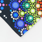 Mit Monogramm, personalisierte Fleecedecke (Ecke)