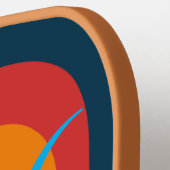 Mit Monogramm personalisierter Name Erstbearbeitba Pickleball Schläger (Linke Seite)