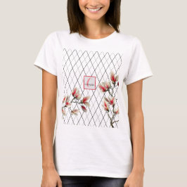 Mit Monogramm Personalisierter T - Shirt von Fraue