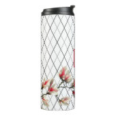 Mit Monogramm Personalisierter Tumbler Thermosbecher (Nach links gedreht)