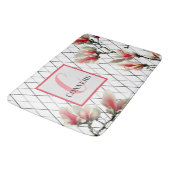 Mit Monogramm Personalisiertes Bad Rug Badematte (Schrägansicht)