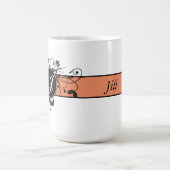 Mit Monogramm personalisiertes extravagantes Kaffeetasse (Mittel)