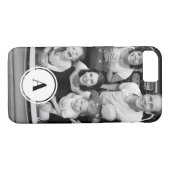 Mit Monogramm Personalisiertes Foto - klassisches  Case-Mate iPhone Hülle (Rückseite (Horizontal))