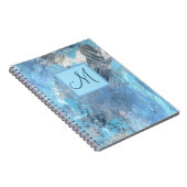 Mit Monogramm Personalisiertes Notebook Notizblock (Rechte Seite)