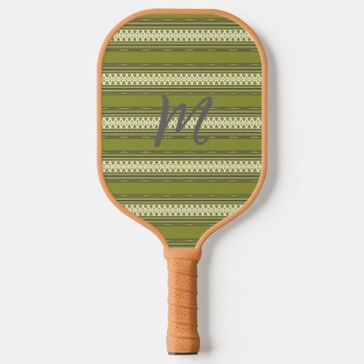 Mit Monogramm Pickleball-Paddel nach hinten Pickleball Schläger (Vorderseite)