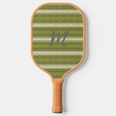 Mit Monogramm Pickleball-Paddel nach hinten Pickleball Schläger (Rückseite)