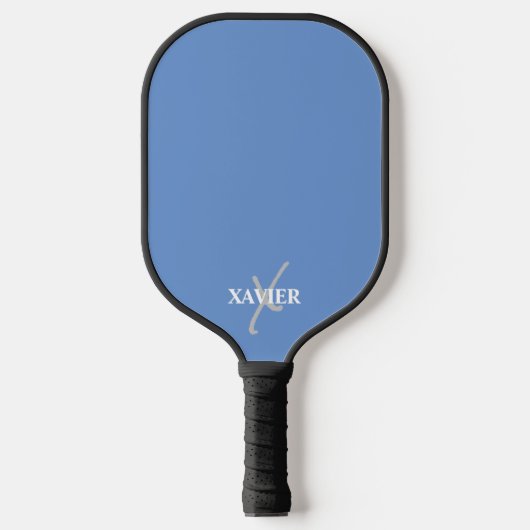 Mit Monogramm Pickleball Paddel Schläger (Vorderseite)