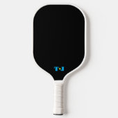Mit Monogramm Pickleball Schläger (Rückseite)