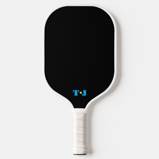 Mit Monogramm Pickleball Schläger (Vorderseite)