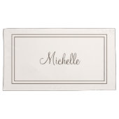 Mit Monogramm Pillowcases Kissenbezug (Vorderseite-Rechts)