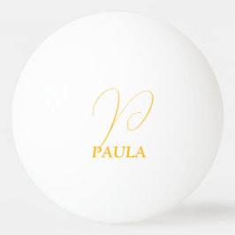 Mit Monogramm Ping Pong Ball Tischtennisball
