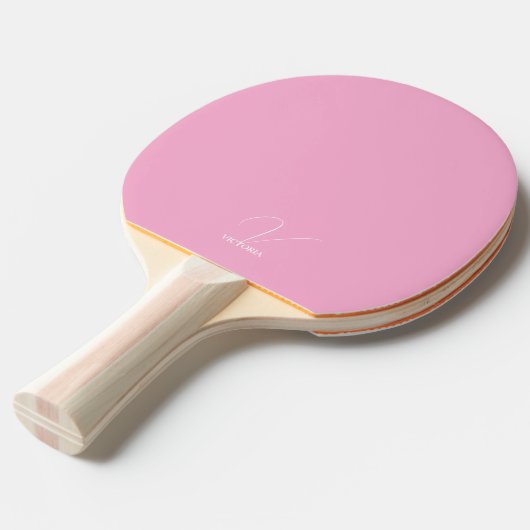 Mit Monogramm Ping Pong Paddle Paddle Paddel Tischtennis Schläger (Vorderseite)