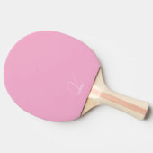 Mit Monogramm Ping Pong Paddle Paddle Paddel Tischtennis Schläger (Seitenansicht)