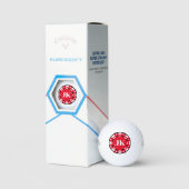 Mit Monogramm Poker-Chip-Golf-Set Golfball (Verpackung)