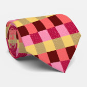 Mit Monogramm Polka Dots Muster Krawatte (Gerollt)
