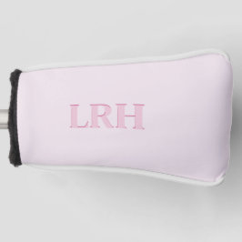 Mit Monogramm Putschschutz für Frauen in Rosa Golf Headcover
