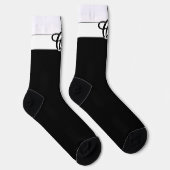 MIT MONOGRAMM Q SOCKEN (Rechts)