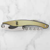 Mit Monogramm "R"-Kellerschraube Kellnermesser (Vorderseite)