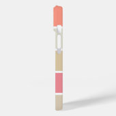 Mit Monogramm Rechtecke für Farbblöcke zeichnen Case-Mate iPhone Hülle (Rückseite / Links)