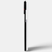 Mit Monogramm Red Asian Dragon Case-Mate iPhone Hülle (Rückseite / Links)