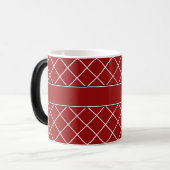 Mit Monogramm Red Diamond Verwandlungstasse (Vorderseite Links)