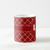 Mit Monogramm Red Diamond Verwandlungstasse (Mittel)