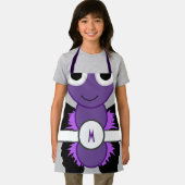 mit Monogramm Rosa Schmetterling-Schürze Schürze (Insitu)