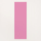 Mit Monogramm rosa Yogamatte (Rückseite)
