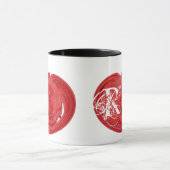 mit Monogramm Rose Tasse (Zentrum)