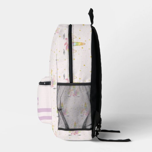 Mit Monogramm Rucksack für Mädchen (Rechts)