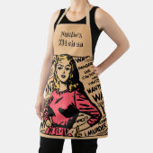 Mit Monogramm rustikale Retro-Küche Koch Frau Schürze (InSitu)