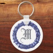 Mit Monogramm Schlüsselanhänger (Vorderseite)