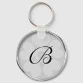 Mit Monogramm Schlüsselanhänger (Vorderseite)