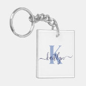 Mit Monogramm Schlüsselanhänger (Vorderseite links)