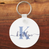 Mit Monogramm Schlüsselanhänger (Rückseite)